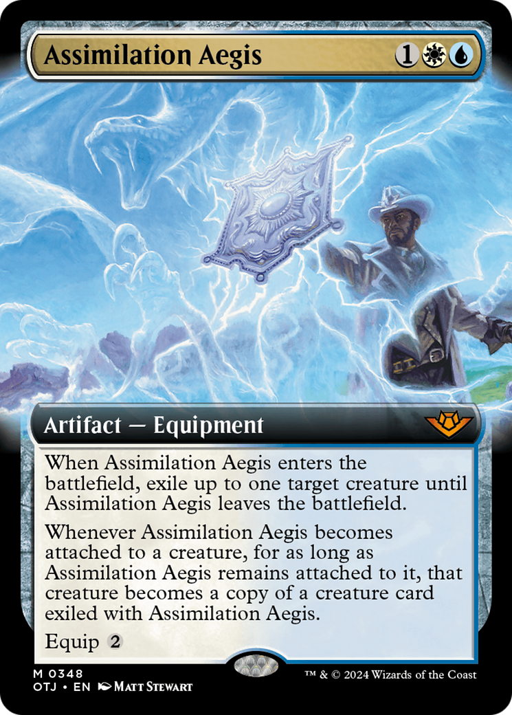 Assimilation Aegis (Extended Art) [Outlaws of Thunder Junction] | Cracking-Singles