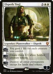 Elspeth Tirel [Phyrexia: All Will Be One Commander] | Cracking-Singles