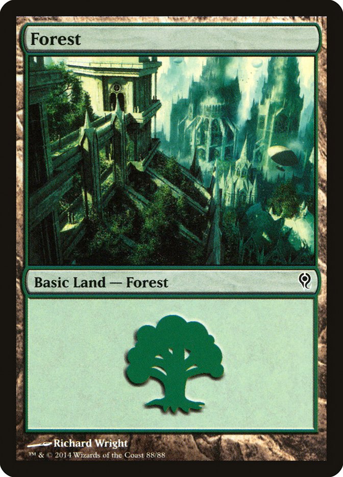 Forest (88) [Duel Decks: Jace vs. Vraska] | Cracking-Singles