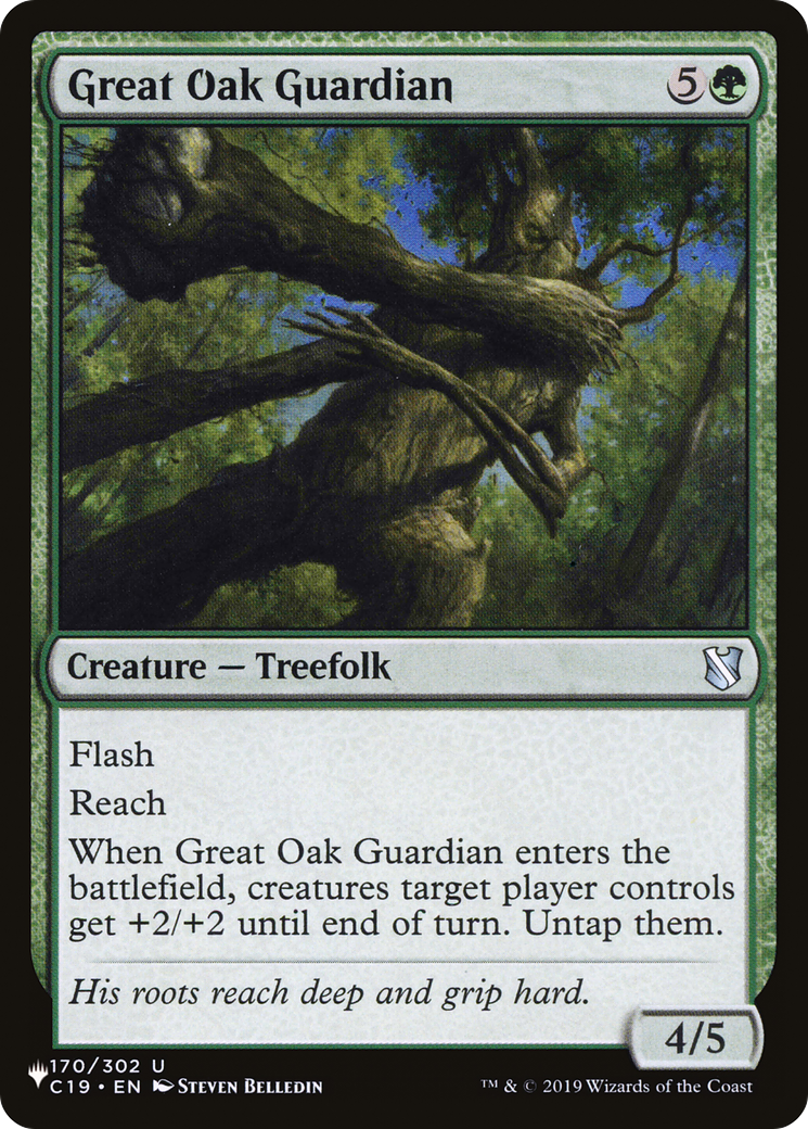 Great Oak Guardian [The List] | Cracking-Singles