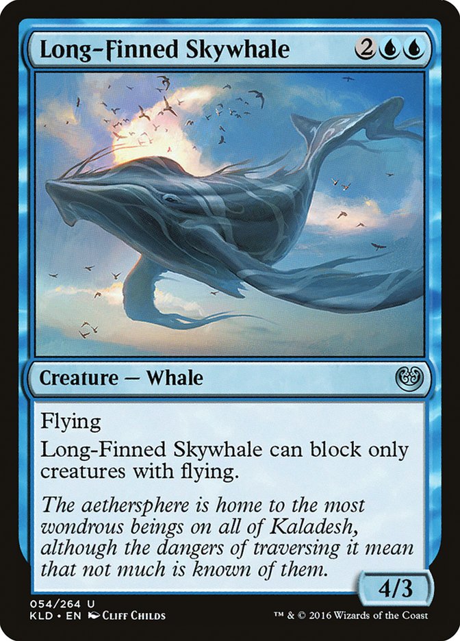 Long-Finned Skywhale [Kaladesh] | Cracking-Singles