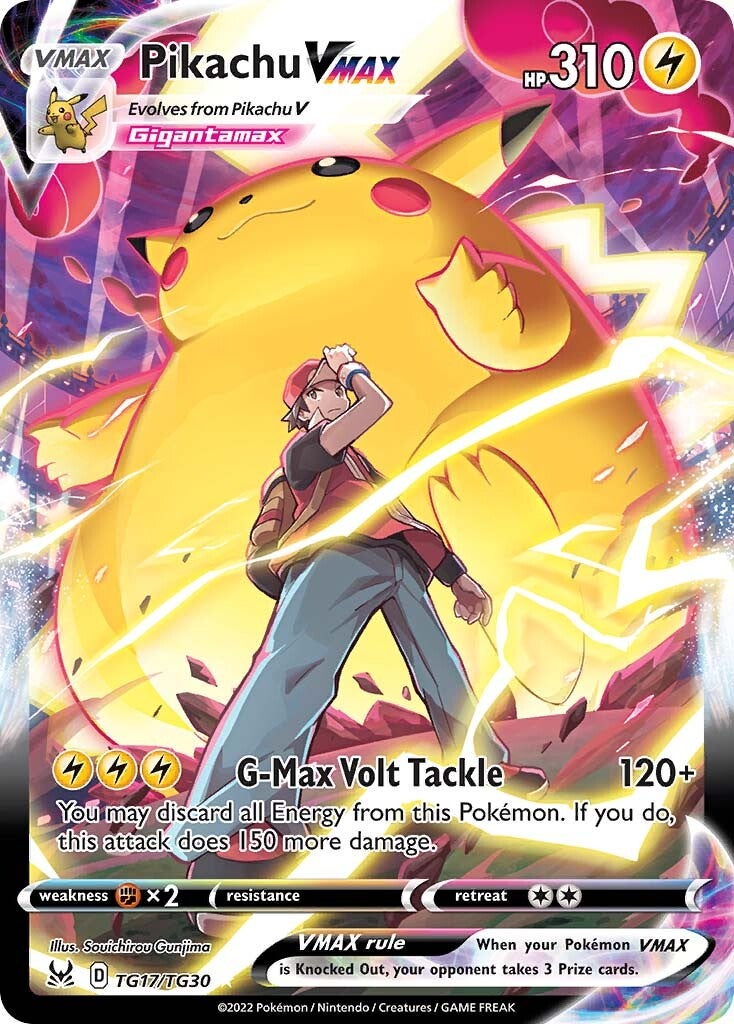 Pikachu VMAX (TG17/TG30) [Sword & Shield: Lost Origin] | Cracking-Singles