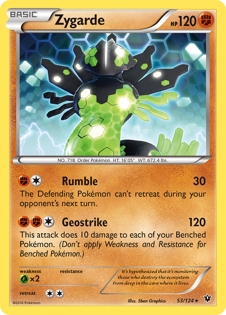 Zygarde (53/124) [XY: Fates Collide] | Cracking-Singles