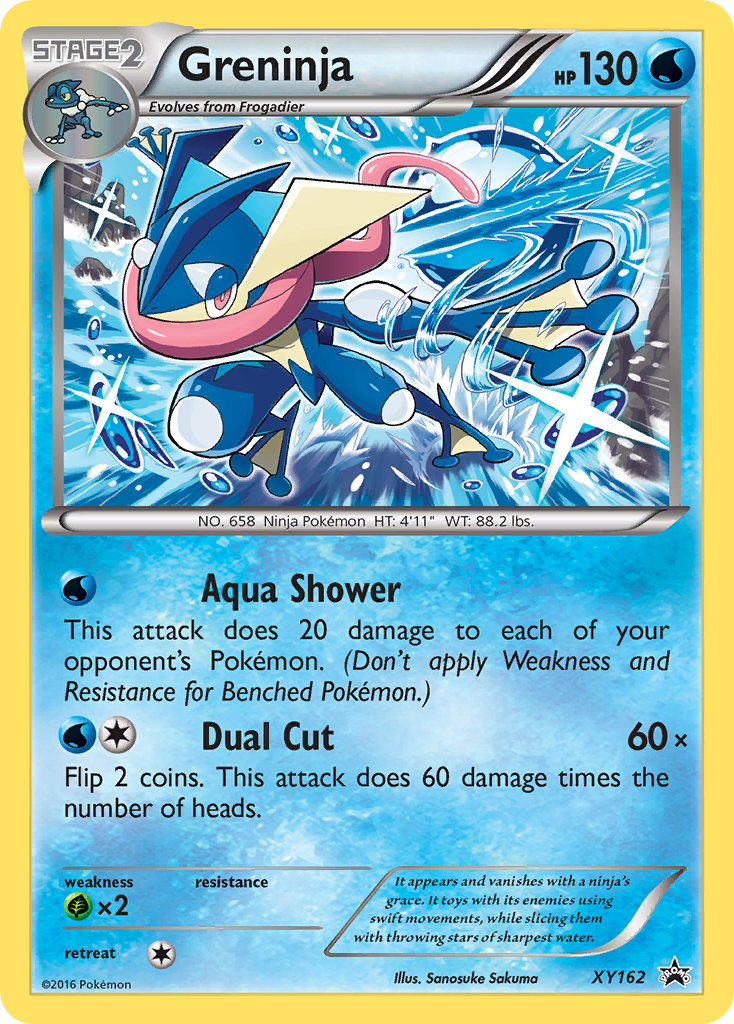 Greninja (XY162) [XY: Black Star Promos] | Cracking-Singles