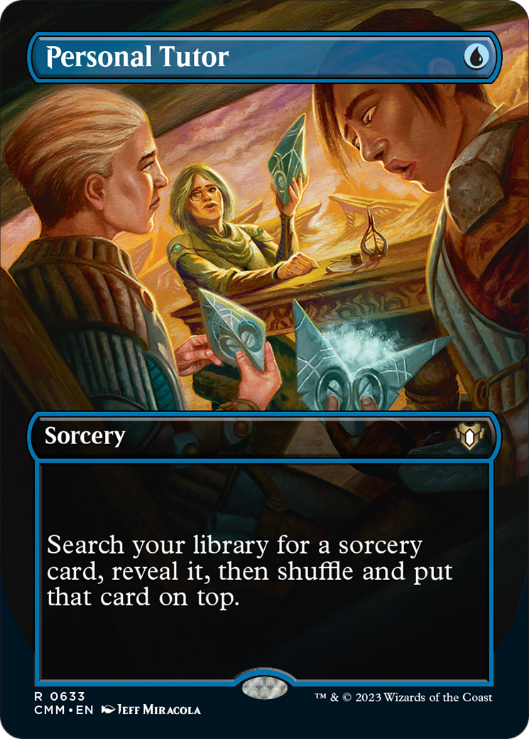 Personal Tutor (Borderless) [Commander Masters] | Cracking-Singles