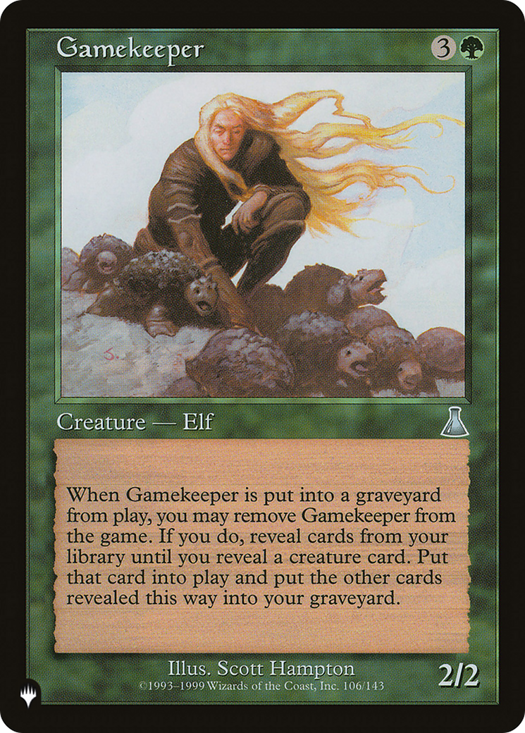 Gamekeeper [The List Reprints] | Cracking-Singles