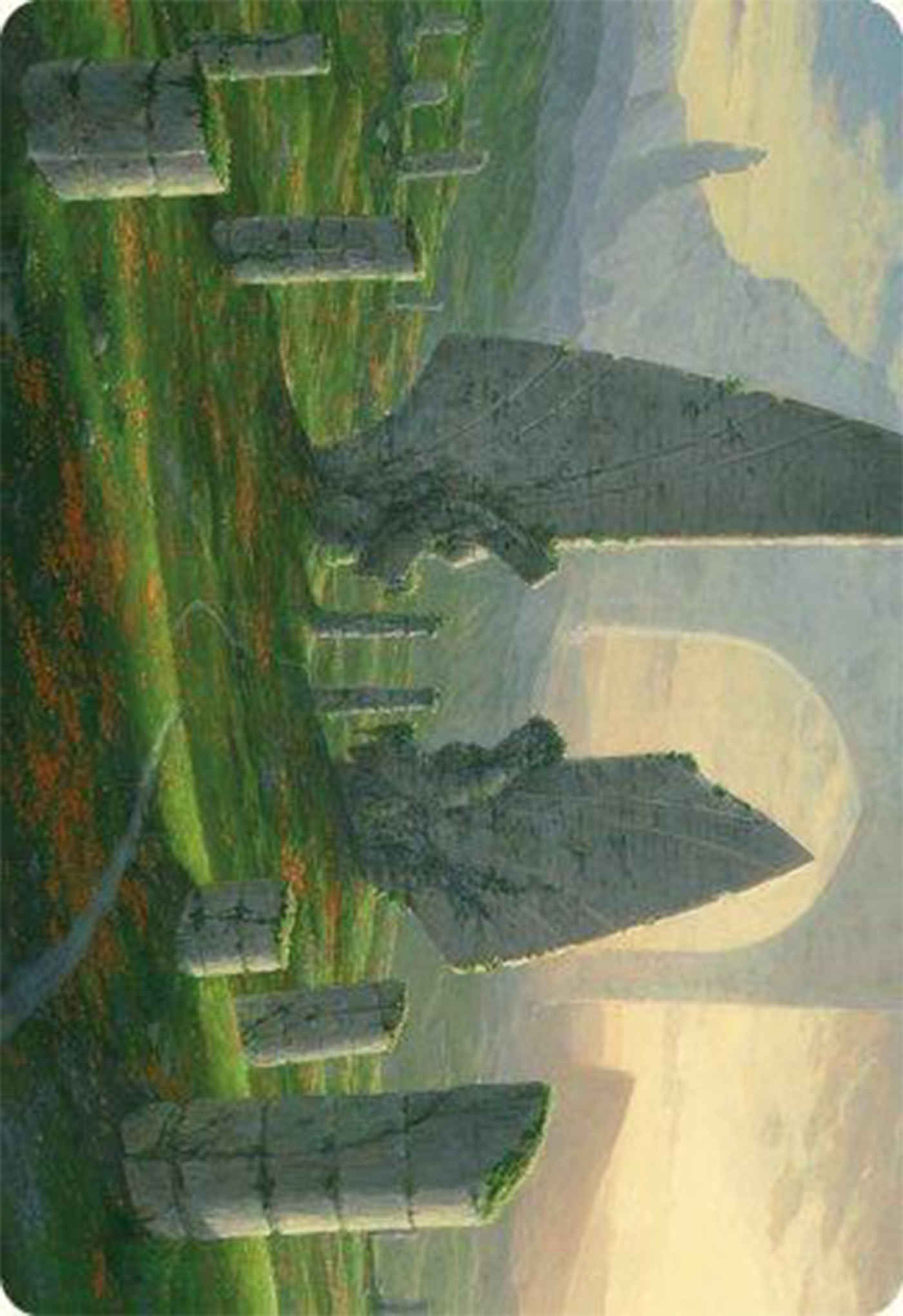 Monumental Henge Art Card [Modern Horizons 3 Art Series] | Cracking-Singles