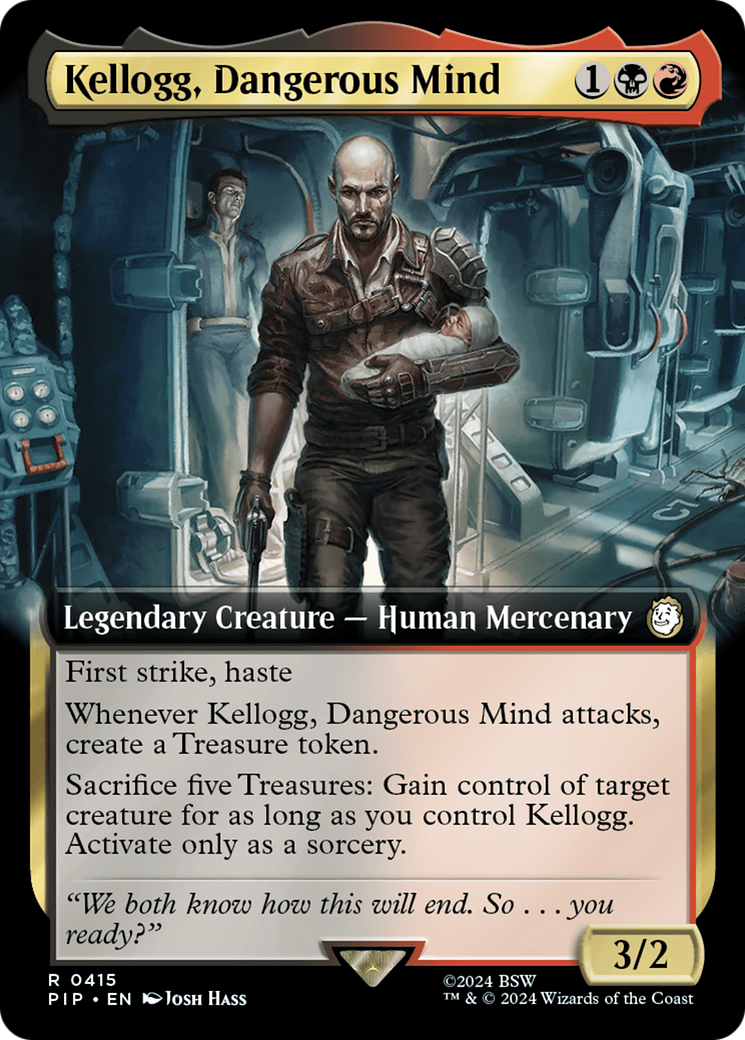 Kellogg, Dangerous Mind (Extended Art) [Fallout] | Cracking-Singles