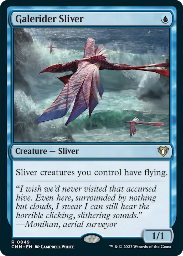 Galerider Sliver [Commander Masters] | Cracking-Singles