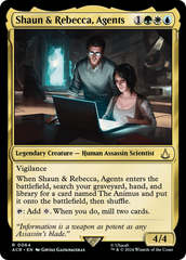 Shaun & Rebecca, Agents [Assassin's Creed] | Cracking-Singles