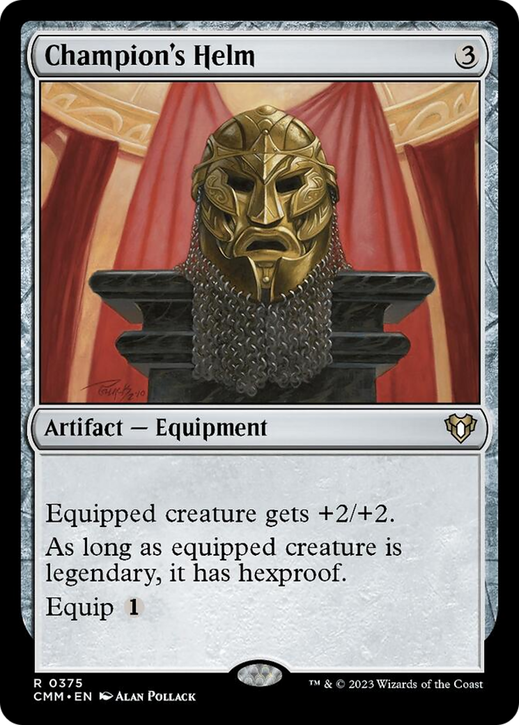 Champion's Helm [Commander Masters] | Cracking-Singles