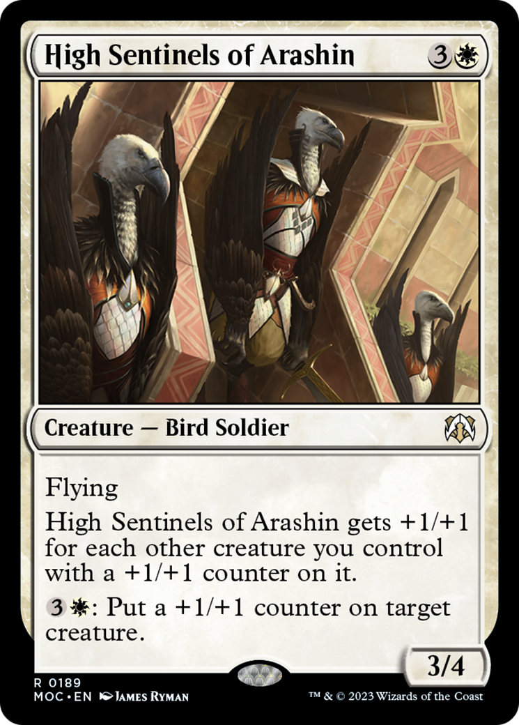 High Sentinels of Arashin [March of the Machine Commander] | Cracking-Singles