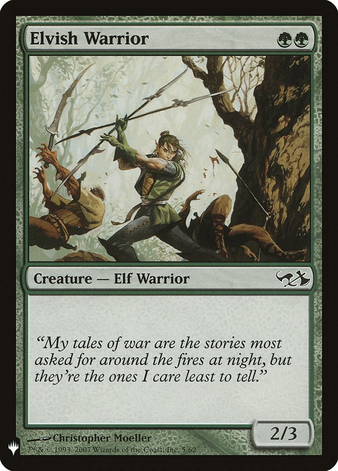 Elvish Warrior [Mystery Booster] | Cracking-Singles