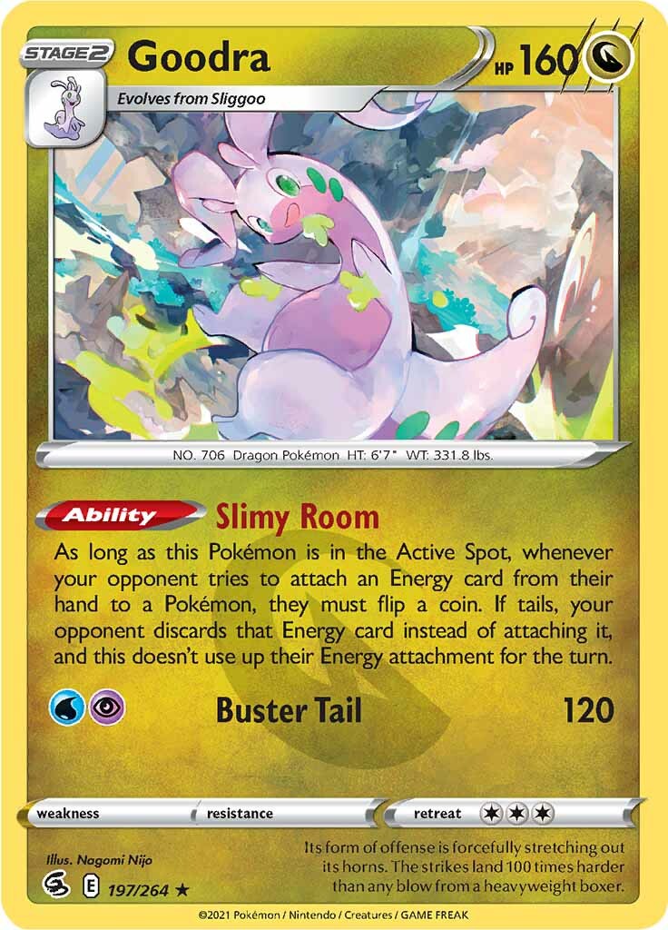 Goodra (197/264) [Sword & Shield: Fusion Strike] | Cracking-Singles