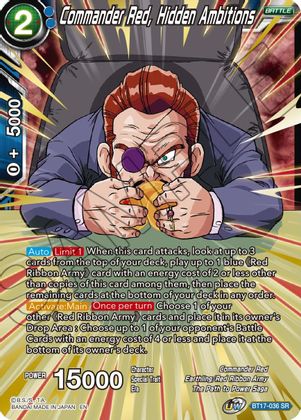 Commander Red, Hidden Ambitions (BT17-036) [Ultimate Squad] | Cracking-Singles