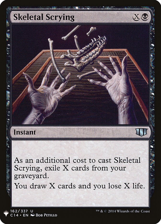 Skeletal Scrying [Mystery Booster] | Cracking-Singles