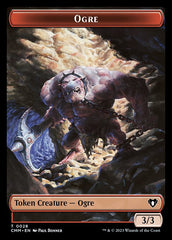 Eldrazi Spawn // Ogre Double-Sided Token [Commander Masters Tokens] | Cracking-Singles