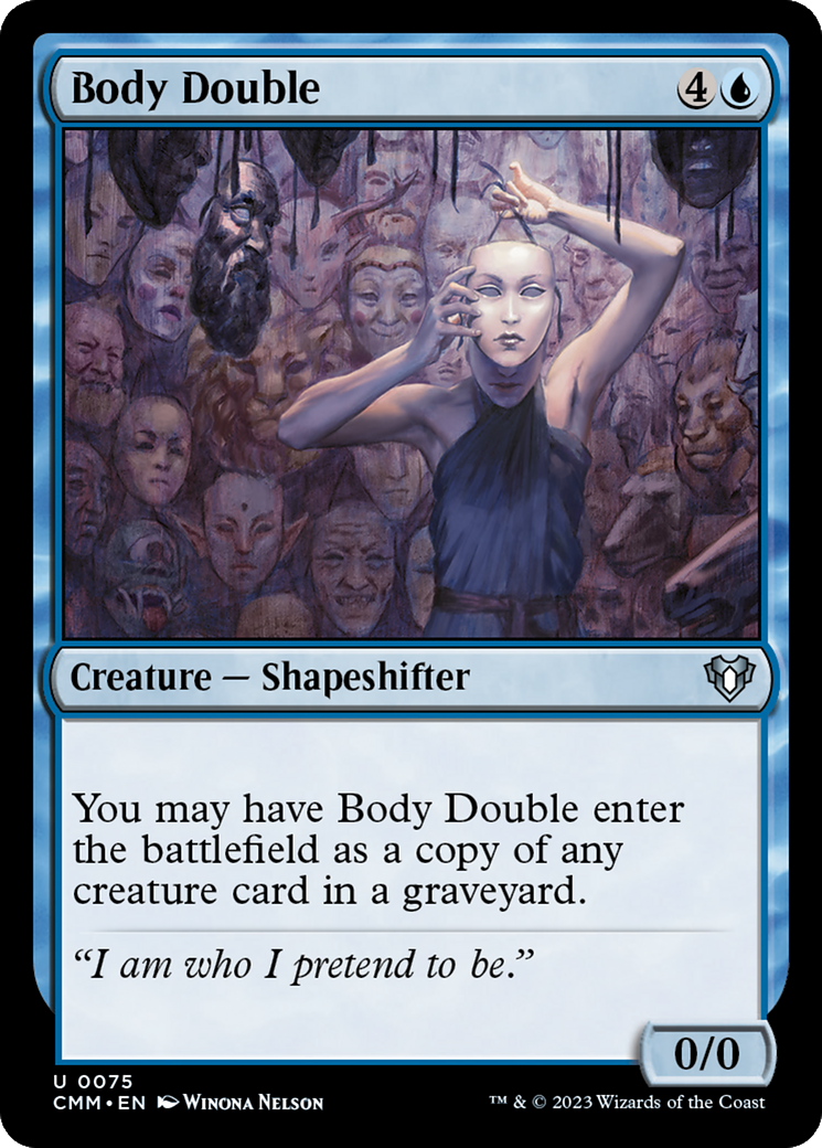 Body Double [Commander Masters] | Cracking-Singles