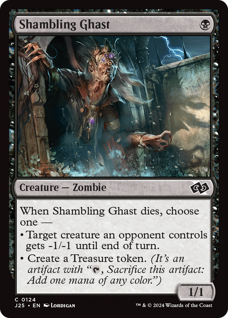 Shambling Ghast [Foundations Jumpstart] | Cracking-Singles