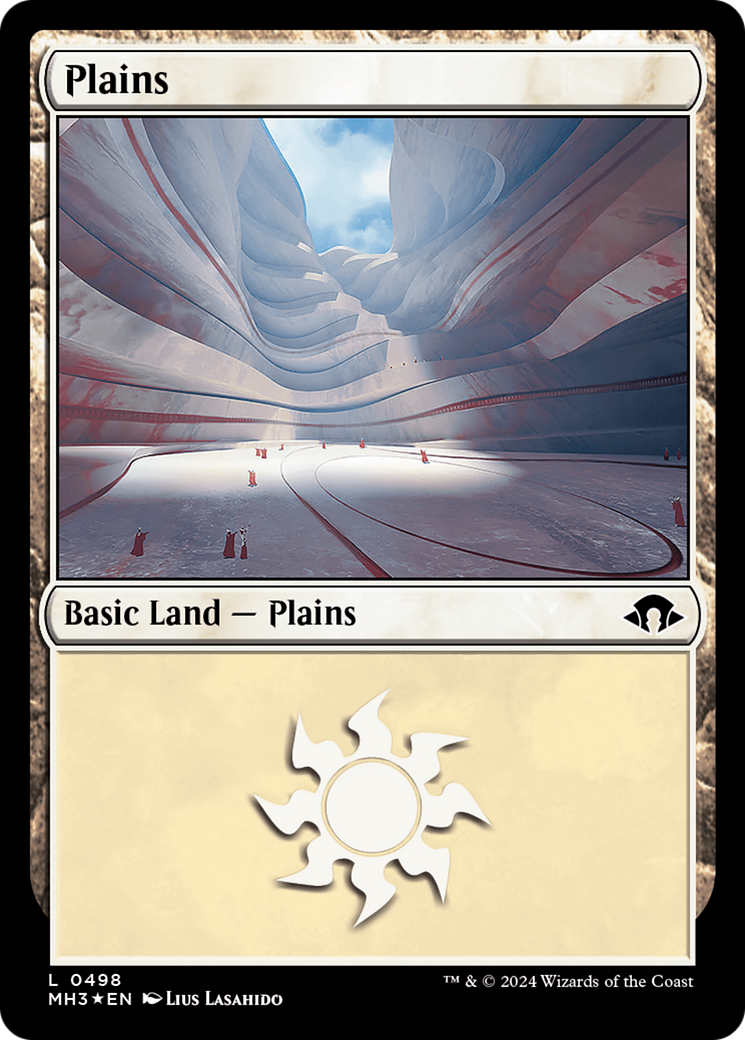 Plains (0498) (Ripple Foil) [Modern Horizons 3] | Cracking-Singles