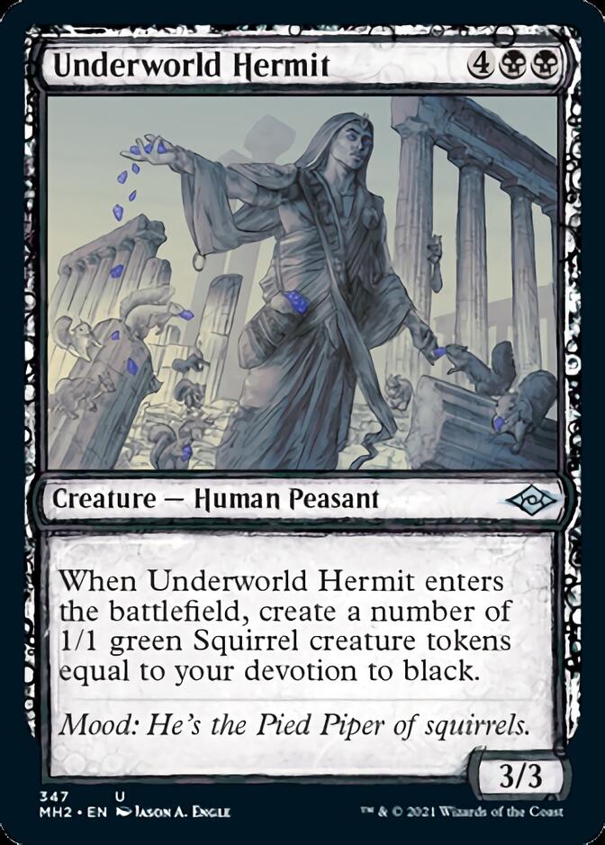 Underworld Hermit (Sketch) [Modern Horizons 2] | Cracking-Singles