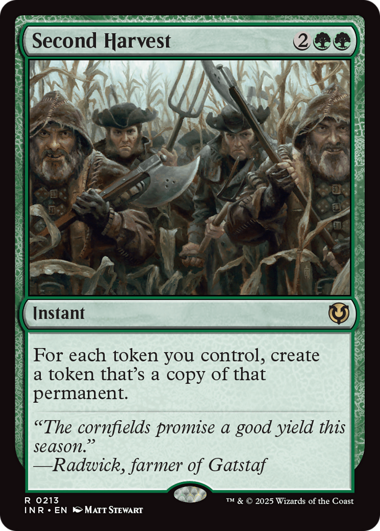 Second Harvest [Innistrad Remastered] | Cracking-Singles