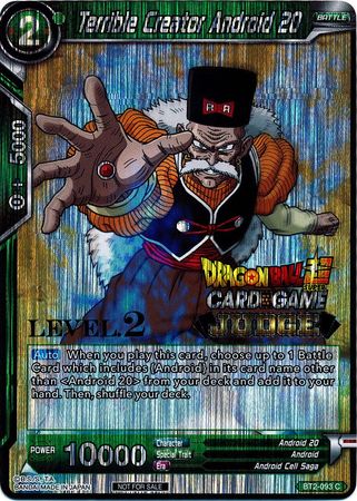 Terrible Creator Android 20 (Level 2) (BT2-093) [Judge Promotion Cards] | Cracking-Singles