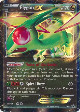 Flygon EX (XY61) (Jumbo Card) [XY: Black Star Promos] | Cracking-Singles