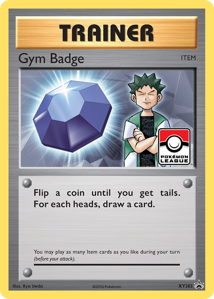 Gym Badge (XY203) [XY: Black Star Promos] | Cracking-Singles