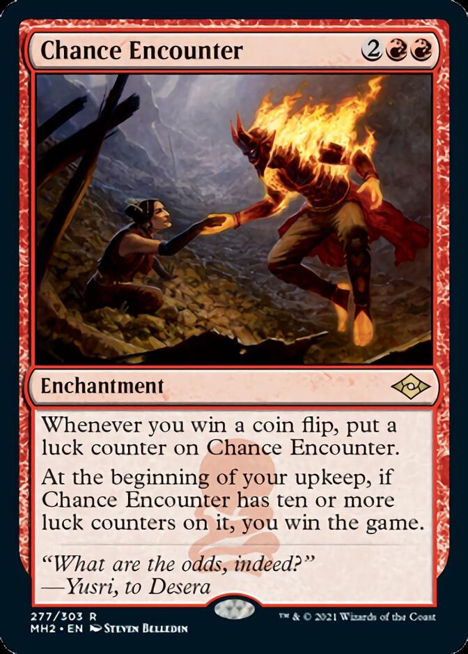 Chance Encounter (Foil Etched) [Modern Horizons] | Cracking-Singles