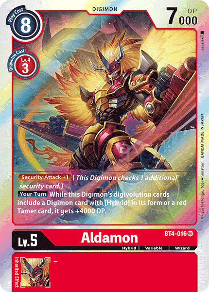 Aldamon [BT4-016] [Great Legend] | Cracking-Singles