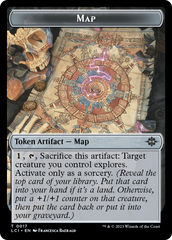 Map // Spirit Double-Sided Token [The Lost Caverns of Ixalan Tokens] | Cracking-Singles