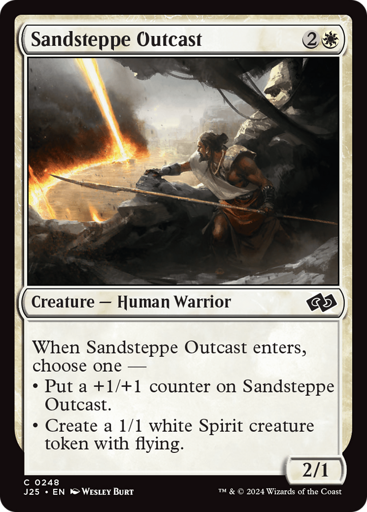 Sandsteppe Outcast [Foundations Jumpstart] | Cracking-Singles