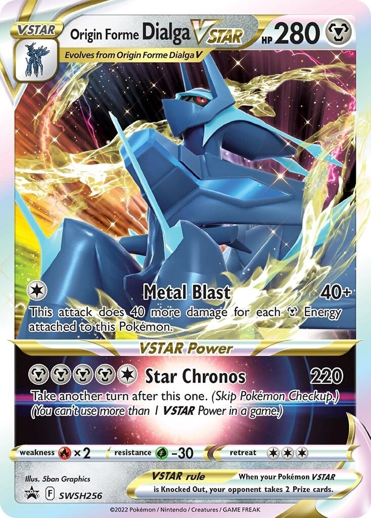 Origin Forme Dialga VSTAR (SWSH256) [Sword & Shield: Black Star Promos] | Cracking-Singles