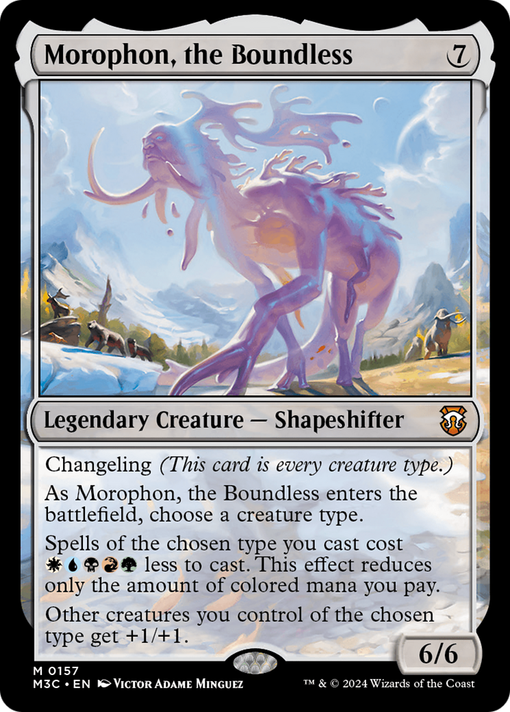 Morophon, the Boundless (Ripple Foil) [Modern Horizons 3 Commander] | Cracking-Singles