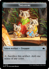 Squirrel // Treasure Double-Sided Token [Bloomburrow Tokens] | Cracking-Singles