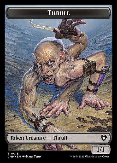 Servo // Thrull Double-Sided Token [Commander Masters Tokens] | Cracking-Singles