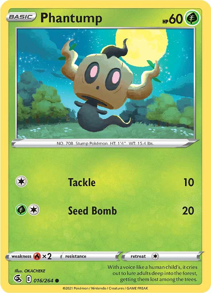 Phantump (016/264) [Sword & Shield: Fusion Strike] | Cracking-Singles