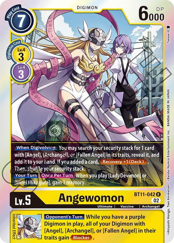 Angewomon [BT11-042] [Dimensional Phase] | Cracking-Singles