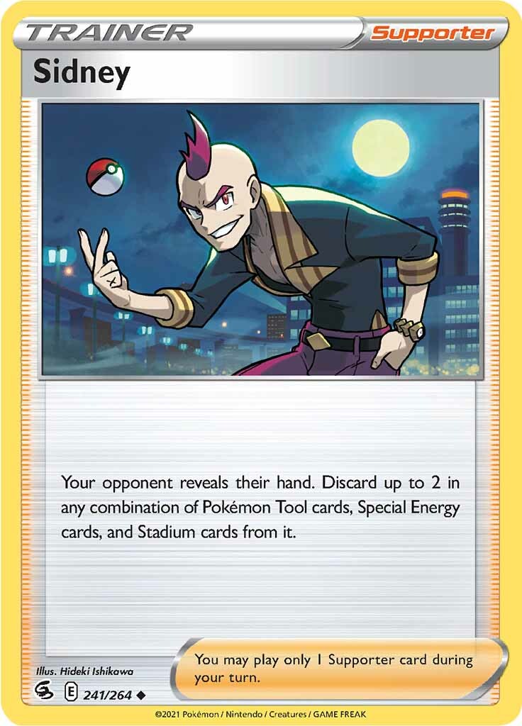 Sidney (241/264) [Sword & Shield: Fusion Strike] | Cracking-Singles