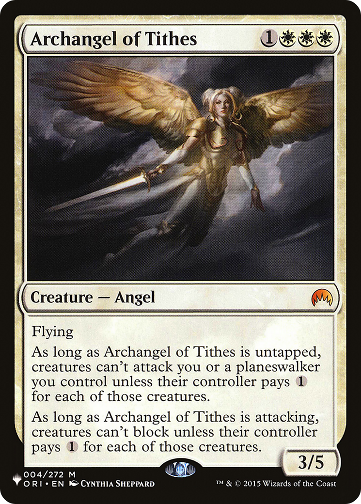 Archangel of Tithes [Secret Lair: Angels] | Cracking-Singles