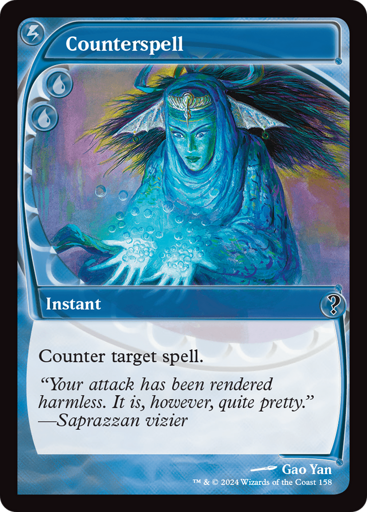 Counterspell (Future Sight) [Mystery Booster 2] | Cracking-Singles