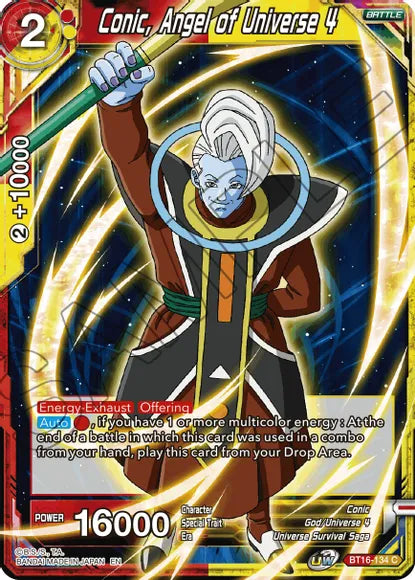 Conic, Angel of Universe 4 (BT16-134) [Realm of the Gods] | Cracking-Singles