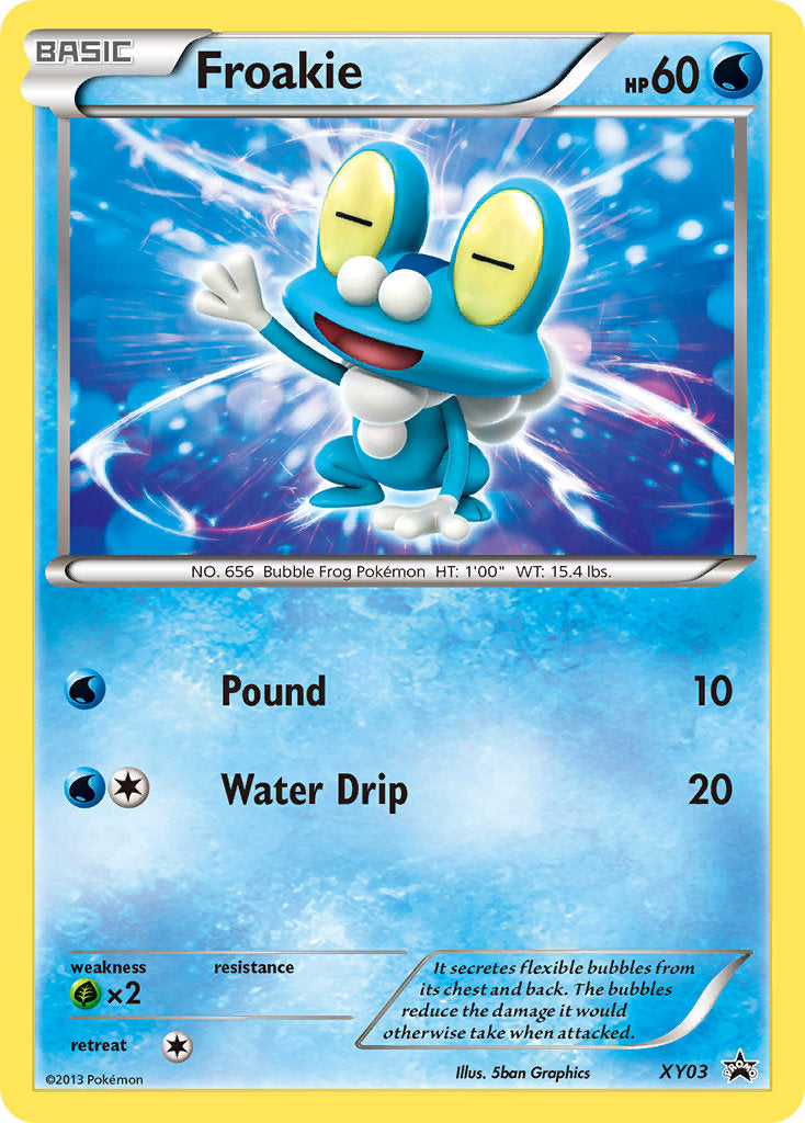 Froakie (XY03) [XY: Black Star Promos] | Cracking-Singles