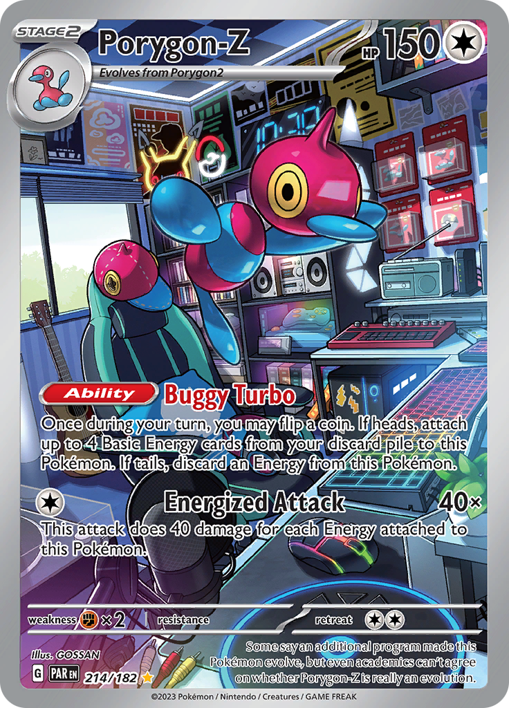 Porygon-Z (214/182) [Scarlet & Violet: Paradox Rift] | Cracking-Singles