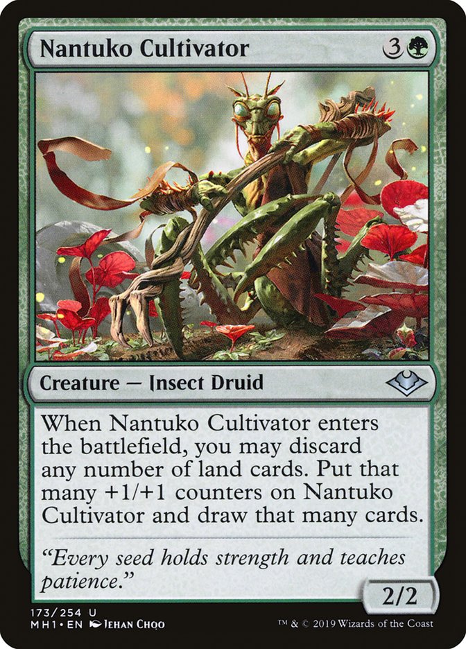 Nantuko Cultivator [Modern Horizons] | Cracking-Singles