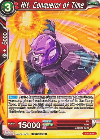 Hit, Conqueror of Time (Foil) (P-013) [Promotion Cards] | Cracking-Singles