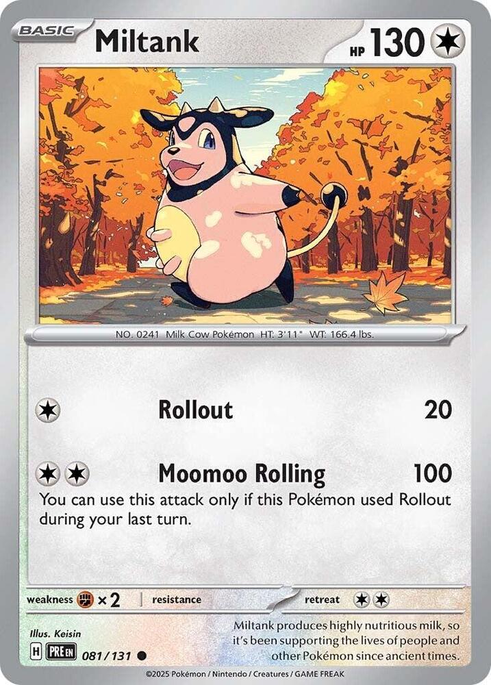 Miltank (081/131) [Scarlet & Violet: Prismatic Evolutions] | Cracking-Singles