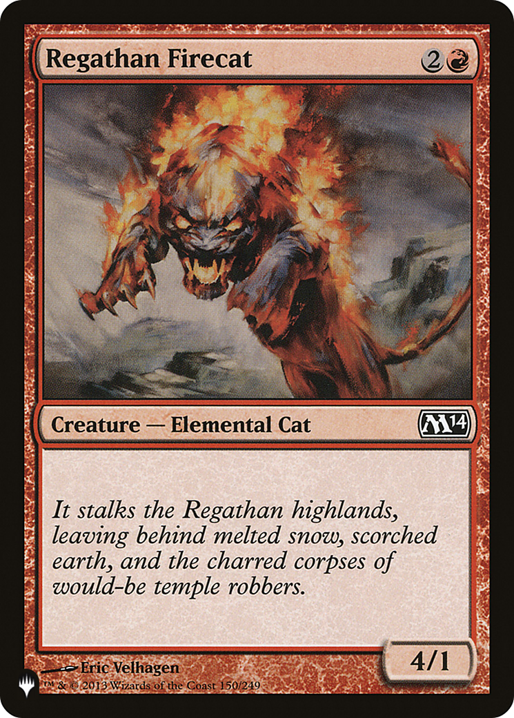 Regathan Firecat [The List] | Cracking-Singles