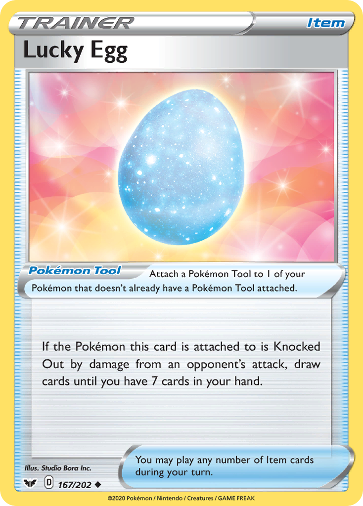 Lucky Egg (167/202) [Sword & Shield: Base Set] | Cracking-Singles